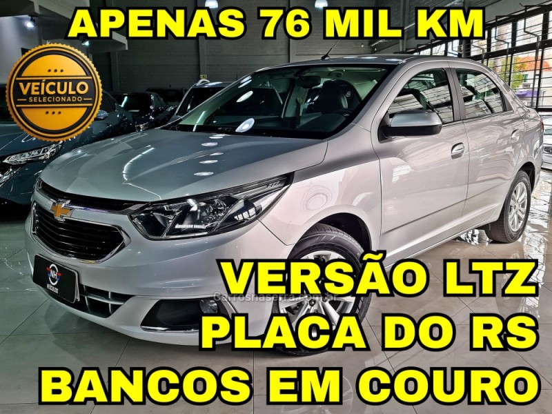 cobalt 1.8 mpfi ltz 8v flex 4p automatico 2019 novo hamburgo