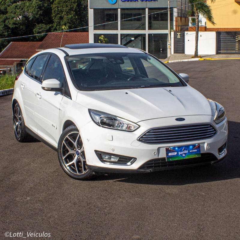 focus 2.0 titanium plus 16v flex 4p automatico 2016 farroupilha