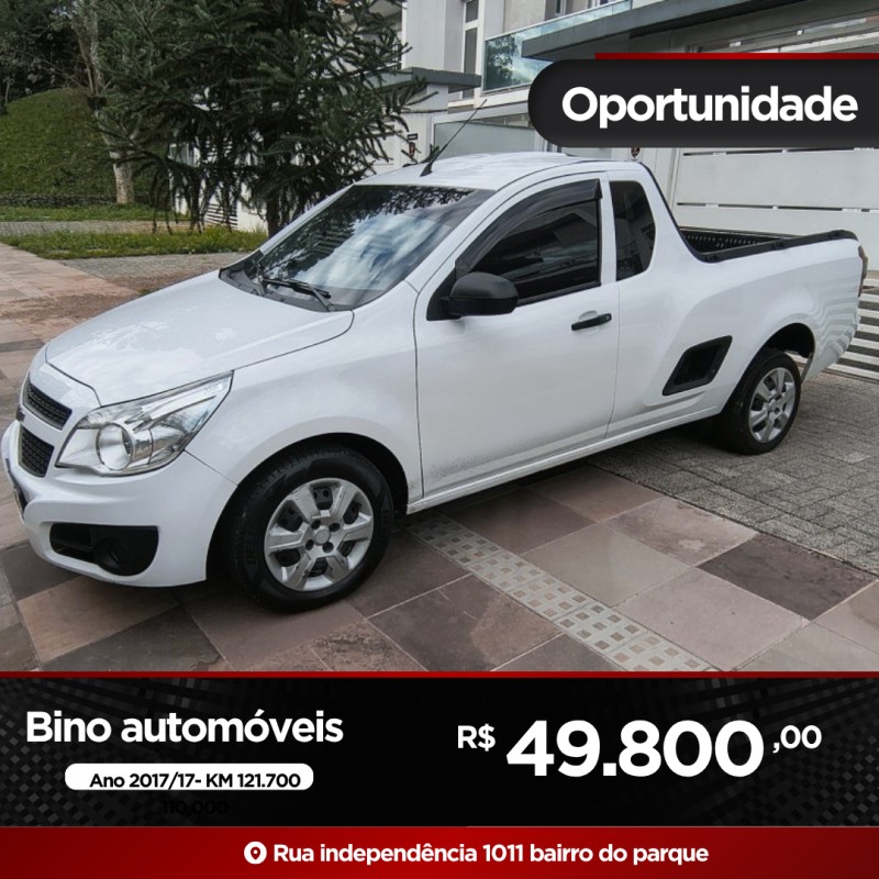 montana 1.4 mpfi ls cs 8v flex 2p manual 2017 farroupilha
