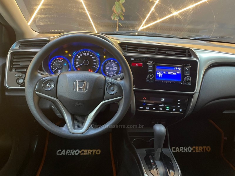CITY 1.5 EX 16V FLEX 4P AUTOMÁTICO - 2015 - NOVO HAMBURGO