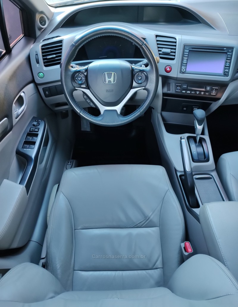 CIVIC 2.0 EXR 16V FLEX 4P AUTOMÁTICO - 2014 - TRêS COROAS