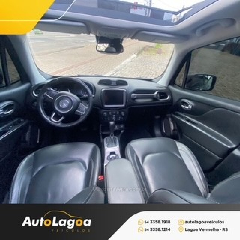 RENEGADE 1.8 16V FLEX LIMITED 4P AUTOMÁTICO - 2021 - LAGOA VERMELHA