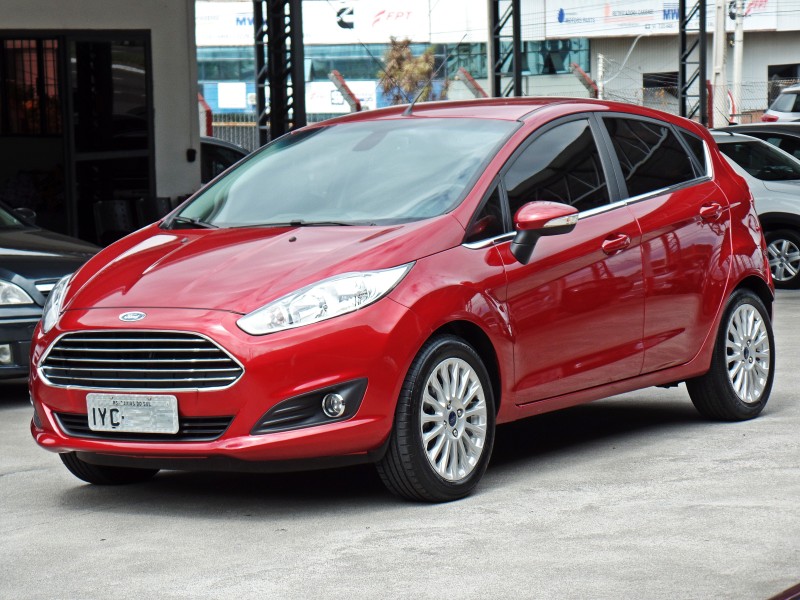 FIESTA 1.6 TITANIUM HATCH 16V FLEX 4P MANUAL - 2017 - CAXIAS DO SUL