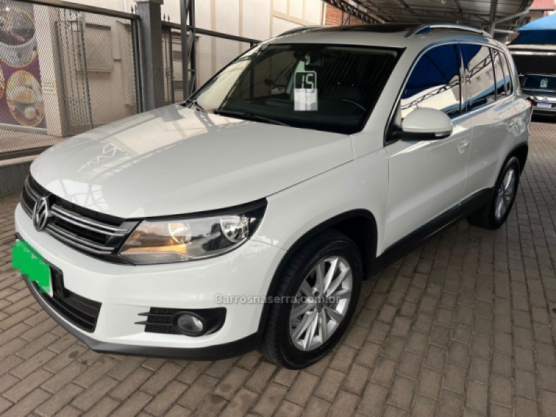 tiguan 2.0 tsi 16v turbo gasolina 4p tiptronic 2015 bento goncalves