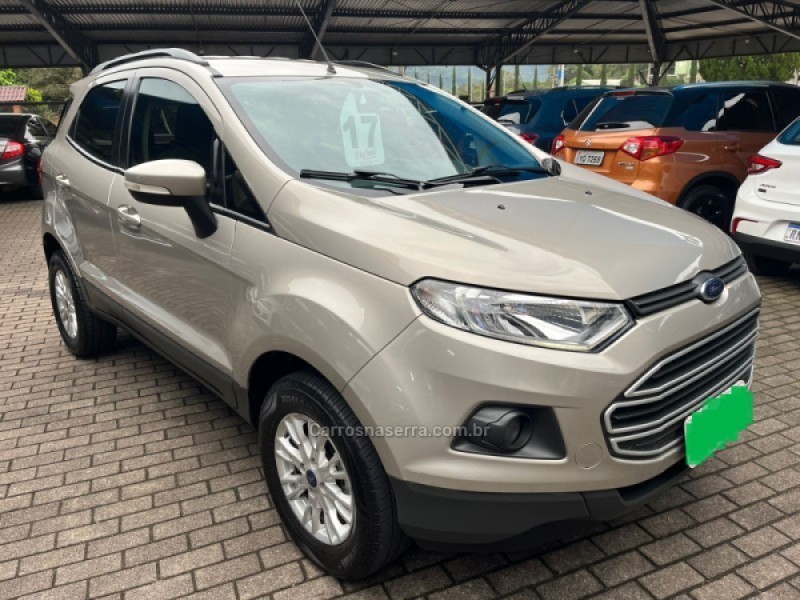 ecosport 1.6 se 16v flex 4p manual 2017 bento goncalves
