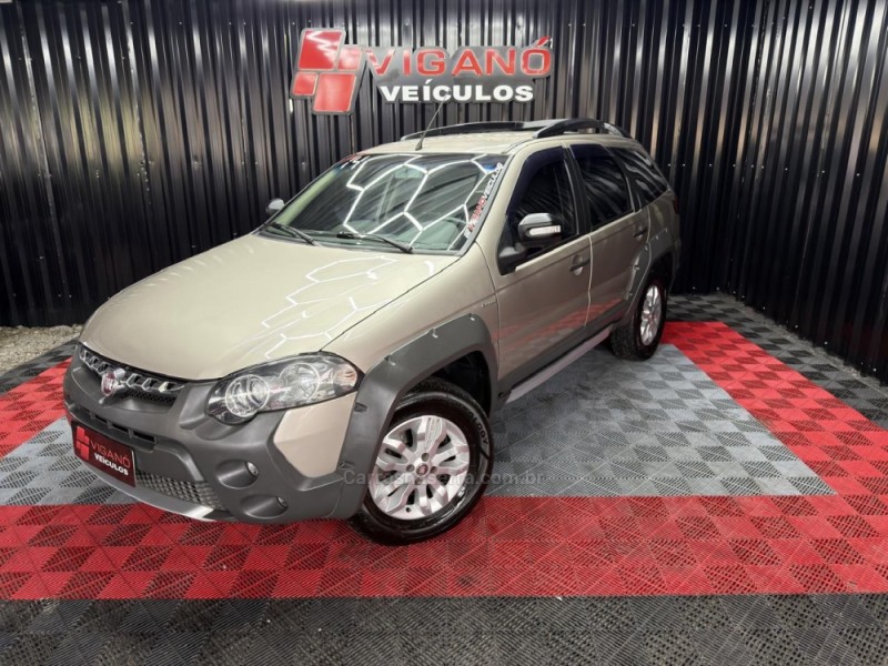palio 1.8 mpi adventure locker weekend 16v flex 4p automatizado 2014 caxias do sul