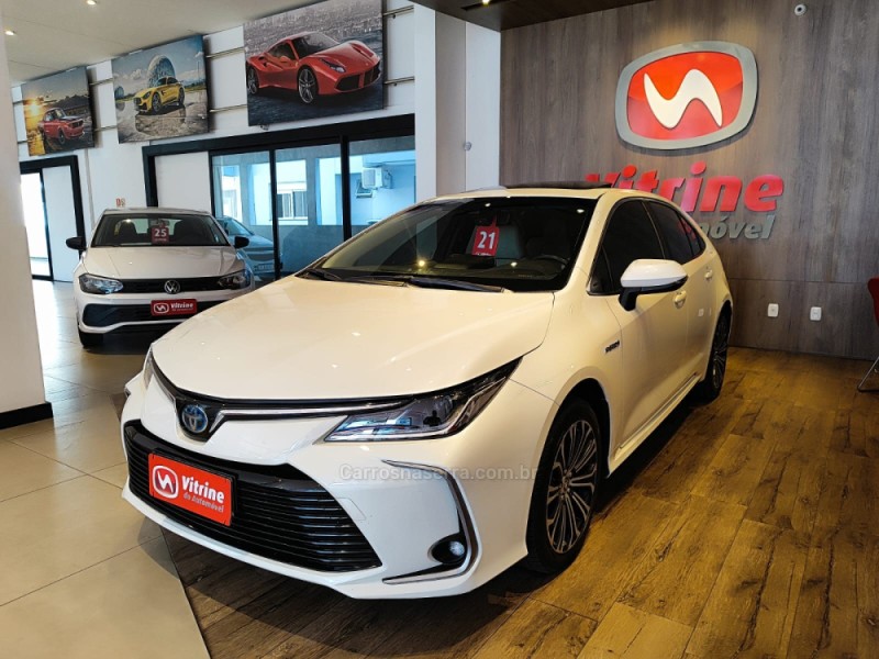 COROLLA 1.8 ALTIS PREMIUM 16V HÍBRIDO 4P AUTOMÁTICO - 2021 - ERECHIM