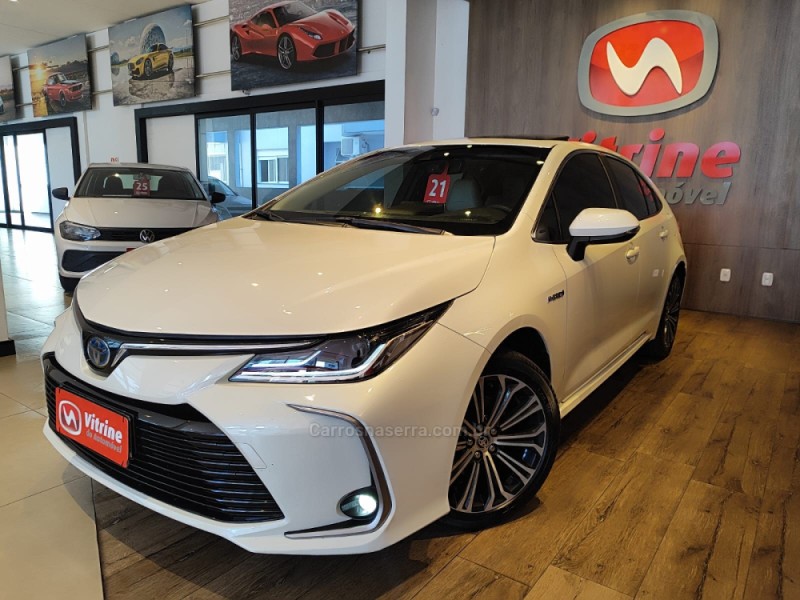 COROLLA 1.8 ALTIS PREMIUM 16V HÍBRIDO 4P AUTOMÁTICO - 2021 - ERECHIM