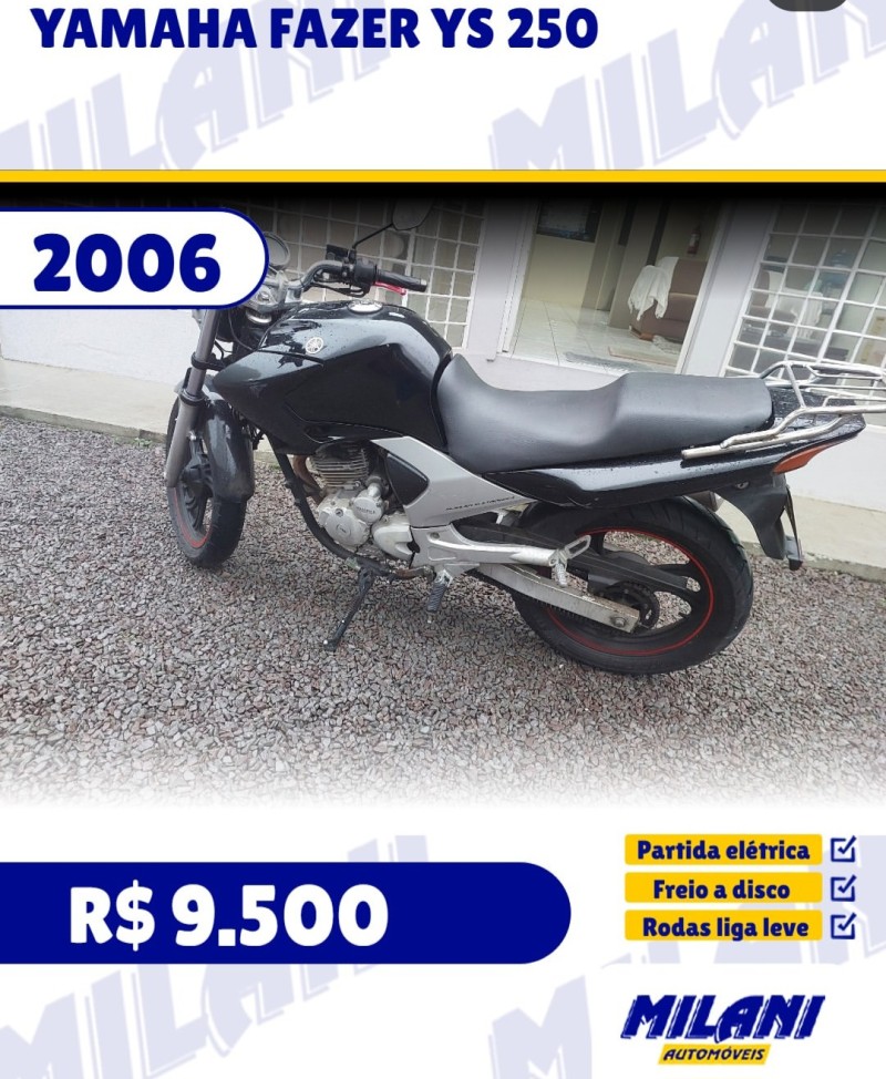 fazer ys 250 2006 bento goncalves