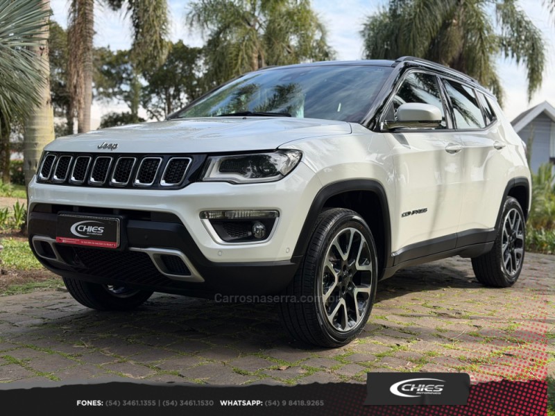 COMPASS 2.0 LIMITED TD350 TURBO DIESEL 4X4 4P AUTOMÁTICO - 2018 - CARLOS BARBOSA