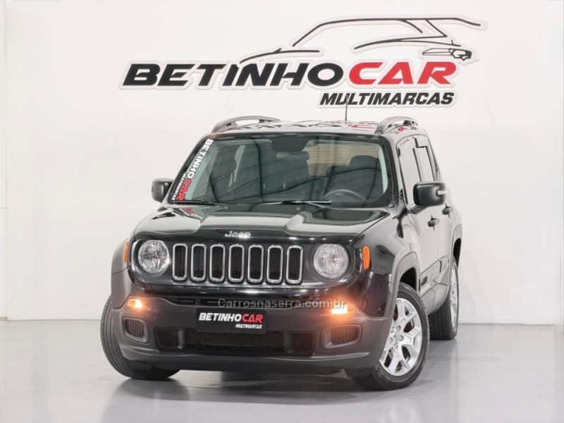renegade 1.8 16v flex sport 4p automatico 2018 estancia velha