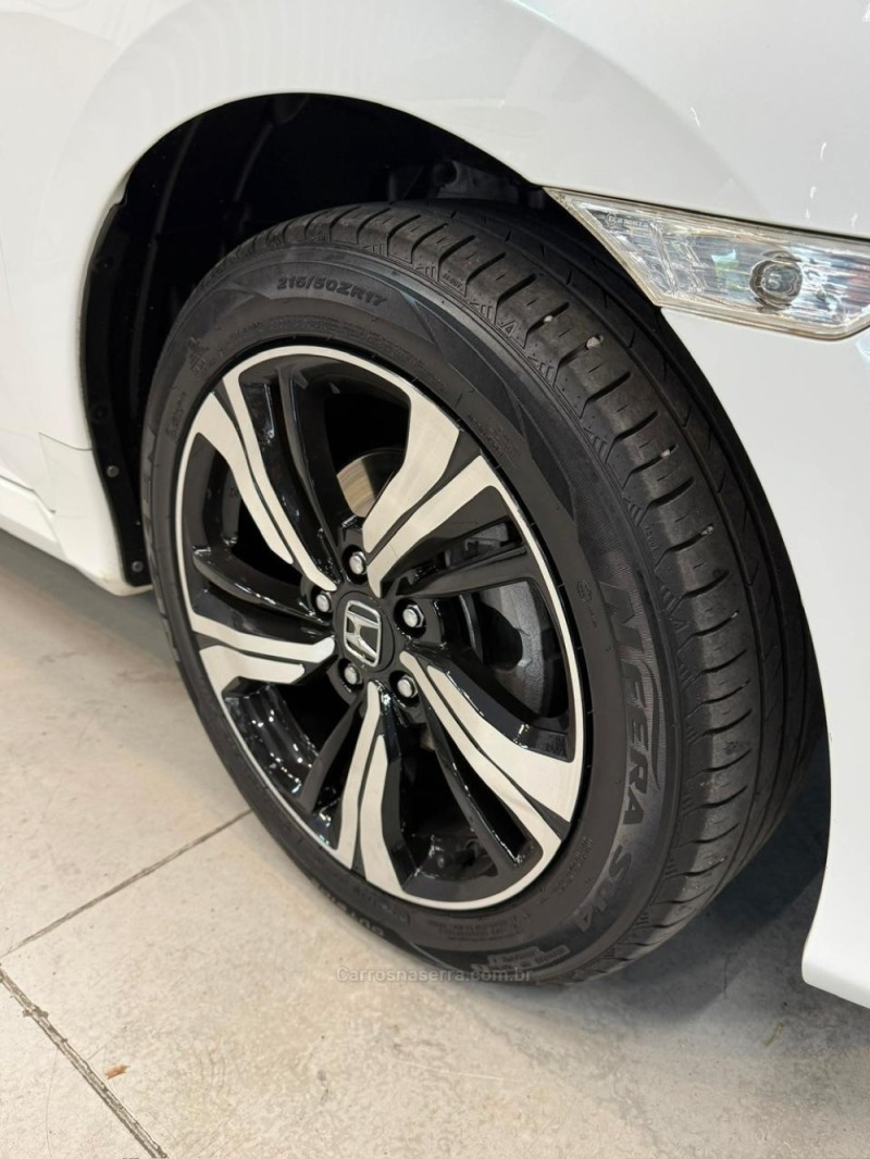 CIVIC 1.5 16V TOURING TURBO GASOLINA 4P AUTOMÁTICO - 2017 - CAXIAS DO SUL
