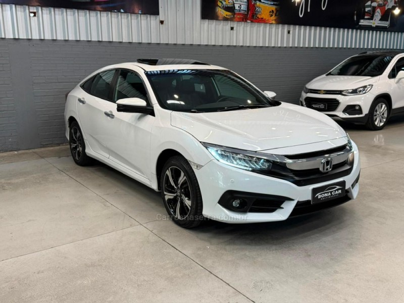 CIVIC 1.5 16V TOURING TURBO GASOLINA 4P AUTOMÁTICO - 2017 - CAXIAS DO SUL