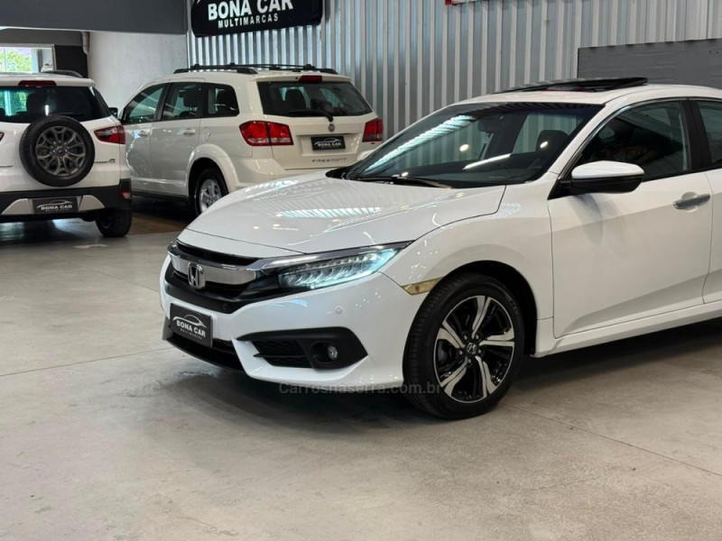 CIVIC 1.5 16V TOURING TURBO GASOLINA 4P AUTOMÁTICO - 2017 - CAXIAS DO SUL