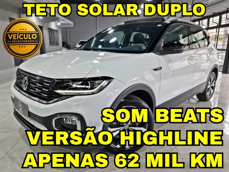 t cross 1.4 highline tsi 16v flex 4p automatico 2021 novo hamburgo
