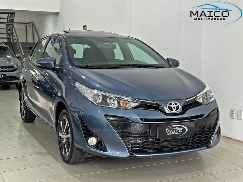 YARIS 1.5 XLS CONNECT 16V FLEX 4P AUTOMÁTICO - 2019 - NOVO HAMBURGO