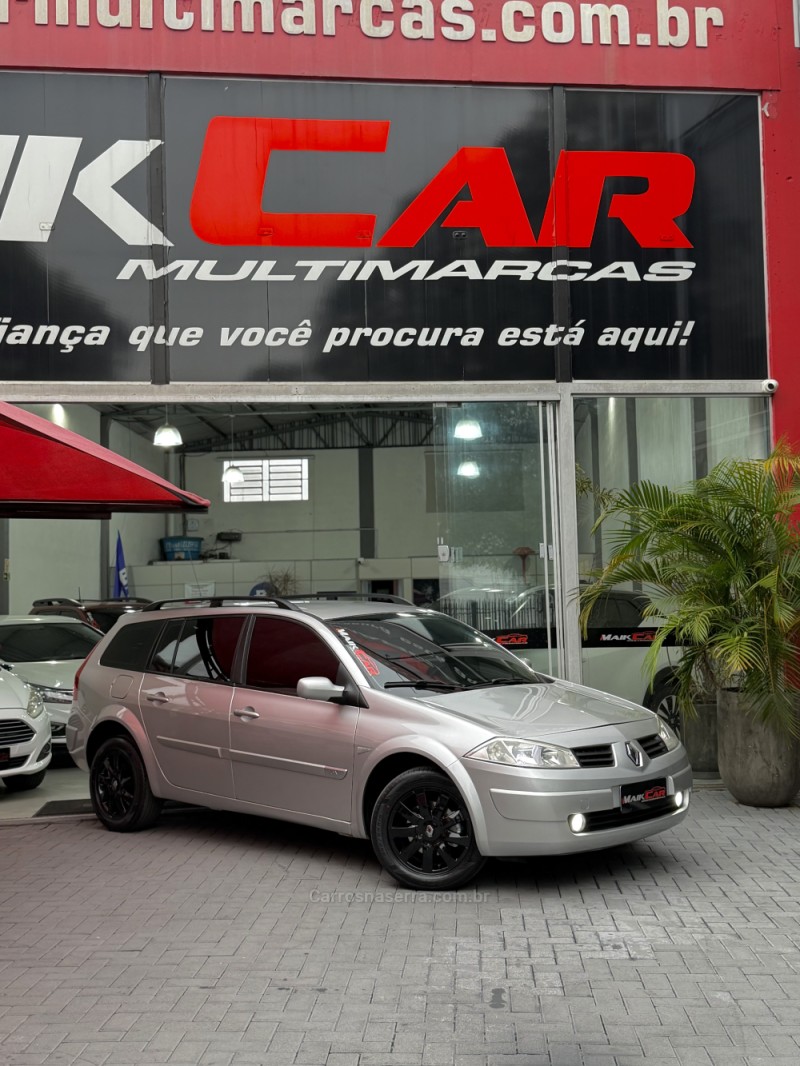 MÉGANE 1.6 DYNAMIQUE GRAND TOUR 16V FLEX 4P MANUAL - 2012 - ESTâNCIA VELHA