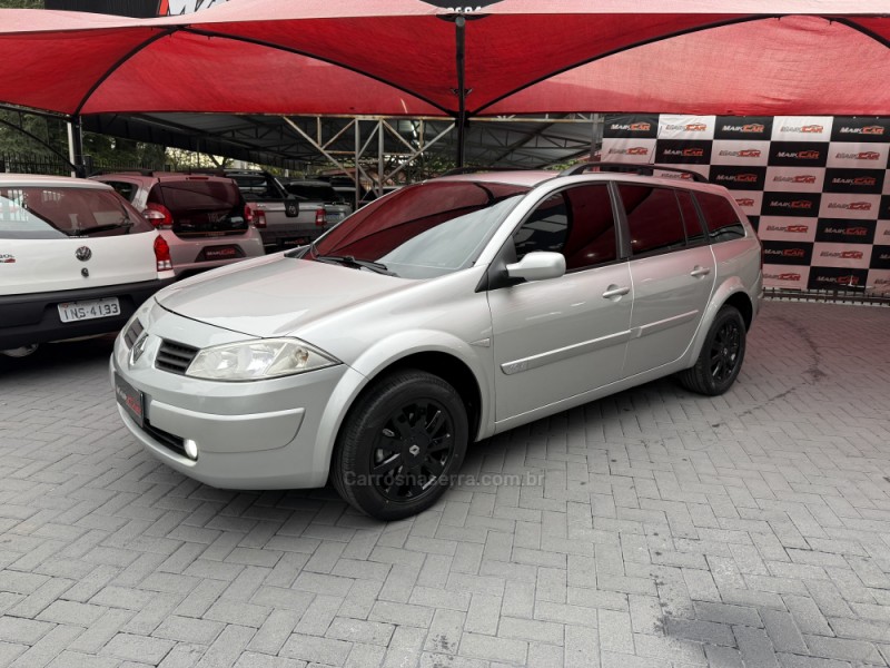 megane 1.6 dynamique grand tour 16v flex 4p manual 2012 estancia velha