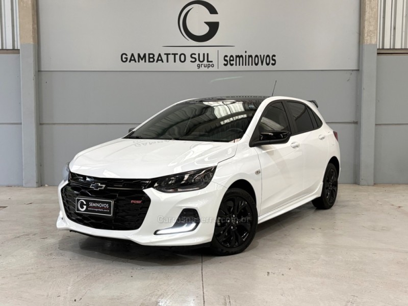 onix 1.0 hatch rs 12v turbo 4p automatico 2023 bento goncalves