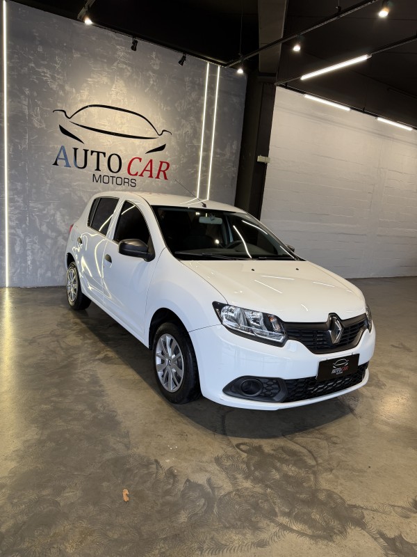 SANDERO 1.0 AUTHENTIQUE 16V FLEX 4P MANUAL - 2015 - CAXIAS DO SUL