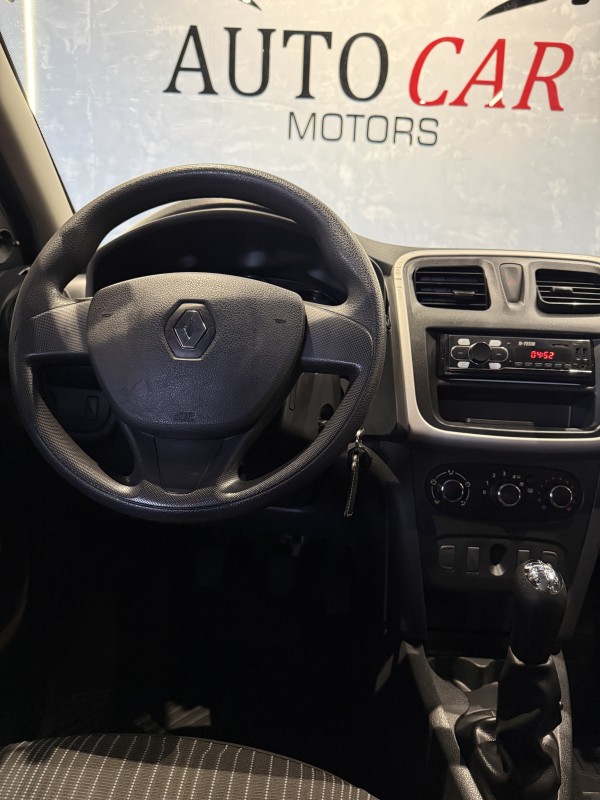SANDERO 1.0 AUTHENTIQUE 16V FLEX 4P MANUAL - 2015 - CAXIAS DO SUL