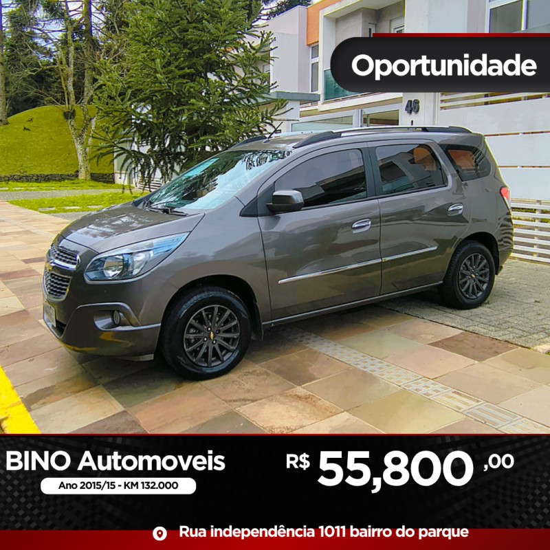 spin 1.8 ltz 8v flex 4p automatico 2015 farroupilha