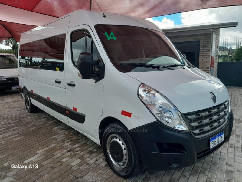 master 2.3 dci minibus executive l3h2 16 lugares 16v diesel 4p manual 2014 caxias do sul