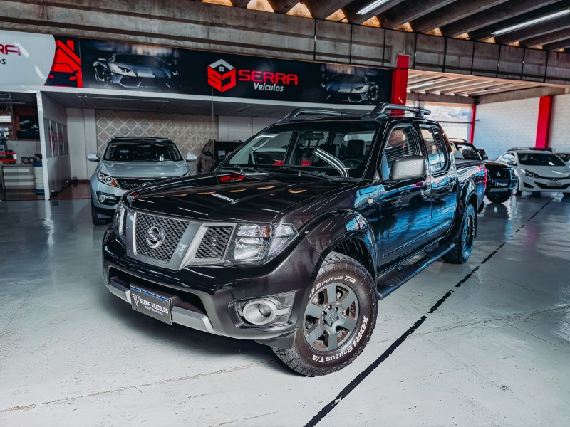 frontier 2.5 sv attack 4x4 cd turbo eletronic diesel 4p automatico 2015 caxias do sul