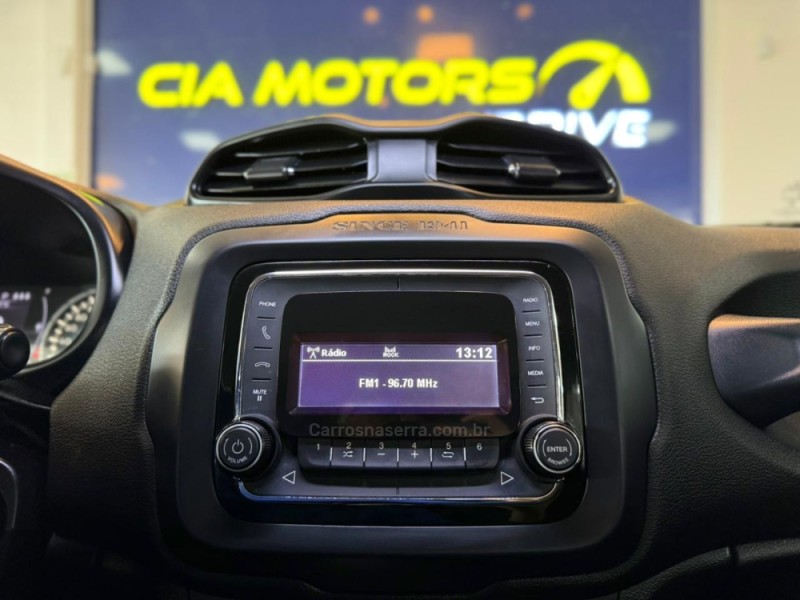 RENEGADE 1.8 16V FLEX SPORT 4P AUTOMÁTICO - 2017 - SãO LEOPOLDO