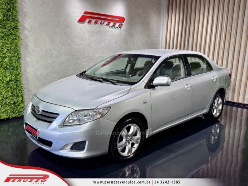 corolla 1.8 gli 16v flex 4p automatico 2010 nova prata