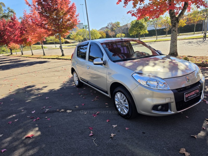 sandero 1.6 privilege 16v flex 4p automatico 2012 bento goncalves