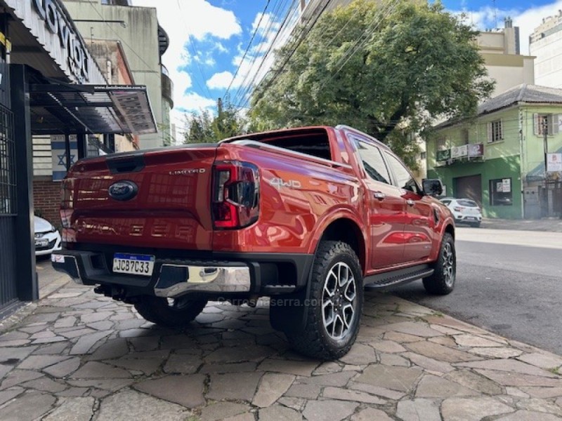RANGER 3.0 V6 LIMITED PLUS CD TURBO 4X4 DIESEL 4P AUTOMÁTICO - 2024 - CAXIAS DO SUL