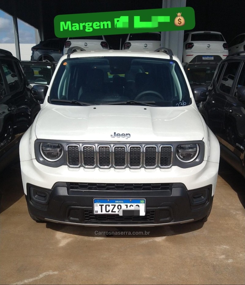 renegade 1.3 16v longitude t270 turbo 4x2 flex 4p automatico 2025 sao pedro da serra