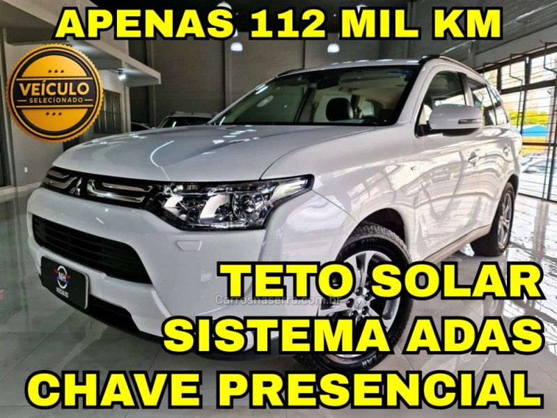 outlander 3.0 gt 4x4 v6 24v gasolina 4p automatico 2015 novo hamburgo
