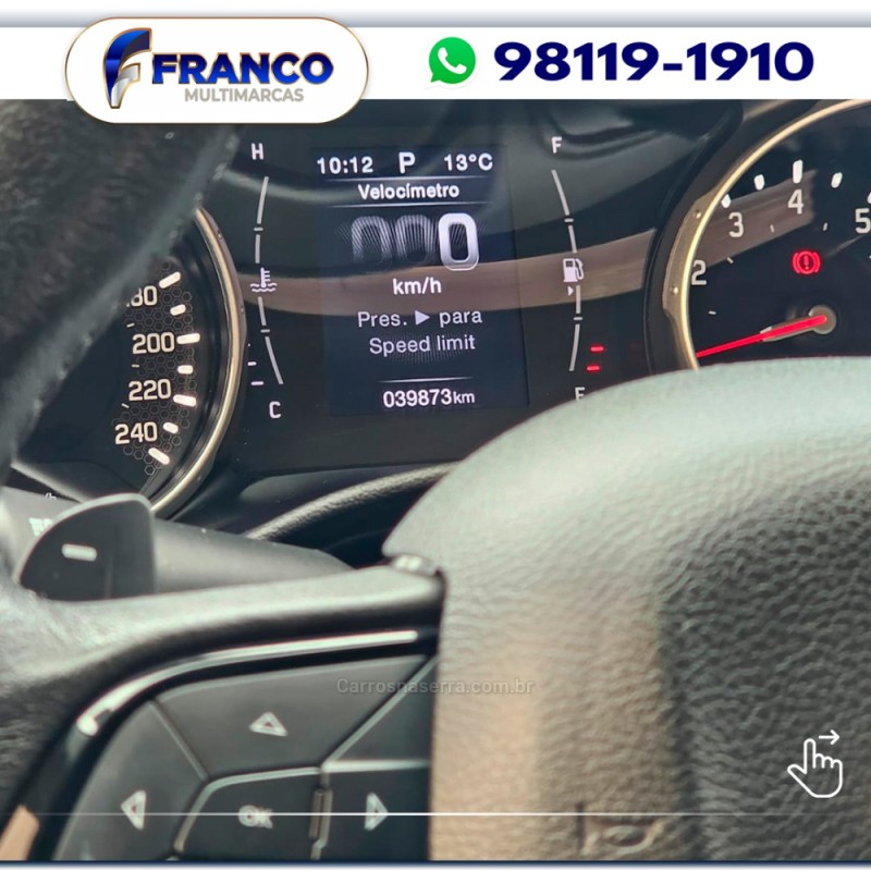 TORO 1.8 16V EVO FLEX FREEDOM AUTOMÁTICO - 2020 - VACARIA