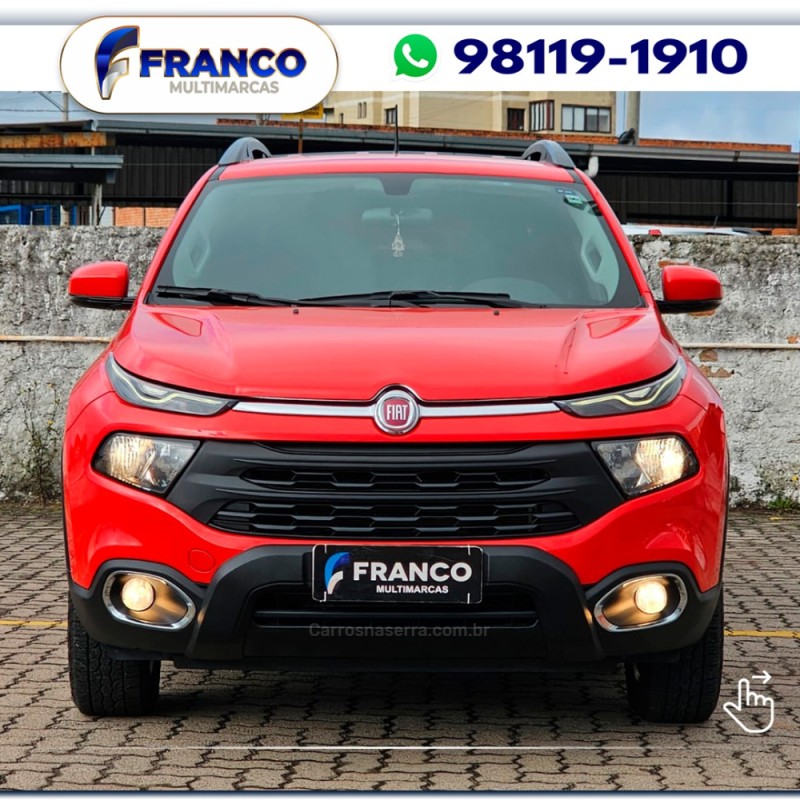 TORO 1.8 16V EVO FLEX FREEDOM AUTOMÁTICO - 2020 - VACARIA