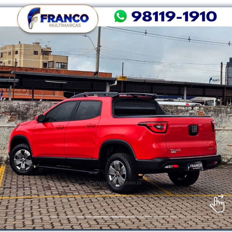 TORO 1.8 16V EVO FLEX FREEDOM AUTOMÁTICO - 2020 - VACARIA
