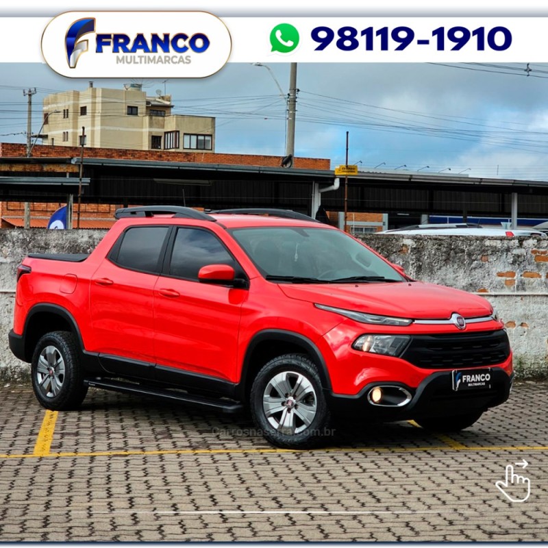 TORO 1.8 16V EVO FLEX FREEDOM AUTOMÁTICO - 2020 - VACARIA
