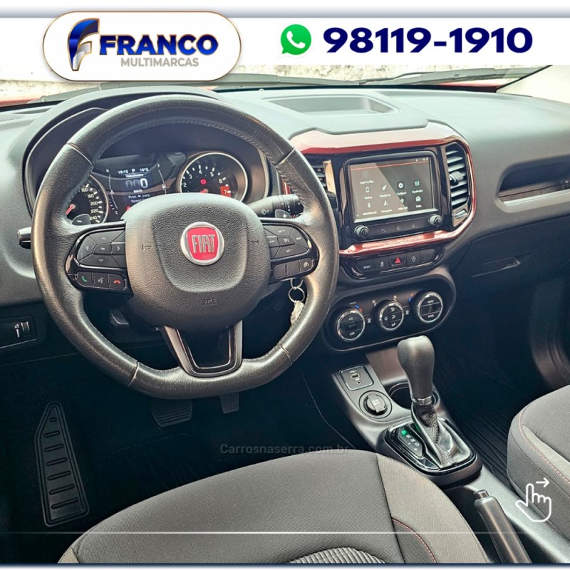 TORO 1.8 16V EVO FLEX FREEDOM AUTOMÁTICO - 2020 - VACARIA