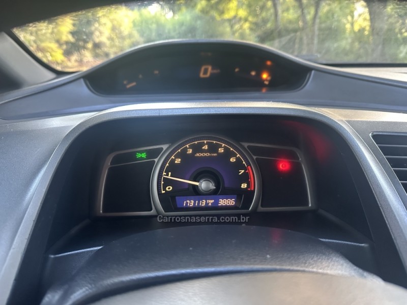 CIVIC 1.8 LXS 16V FLEX 4P MANUAL - 2008 - NOVA PRATA