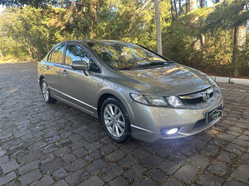 CIVIC 1.8 LXS 16V FLEX 4P MANUAL - 2008 - NOVA PRATA