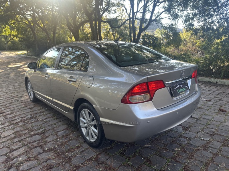 CIVIC 1.8 LXS 16V FLEX 4P MANUAL - 2008 - NOVA PRATA