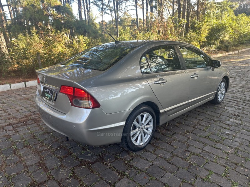 CIVIC 1.8 LXS 16V FLEX 4P MANUAL - 2008 - NOVA PRATA