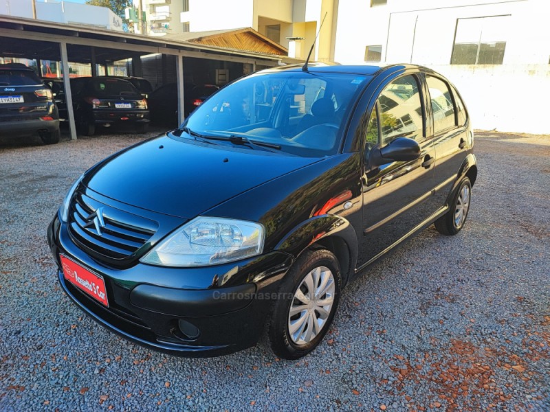 C3 1.4 SONORA GLX 8V FLEX 4P MANUAL - 2008 - FARROUPILHA