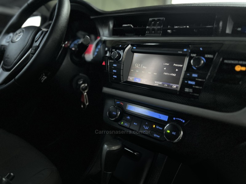 COROLLA 2.0 XEI 16V FLEX 4P AUTOMÁTICO - 2017 - BOM PRINCíPIO