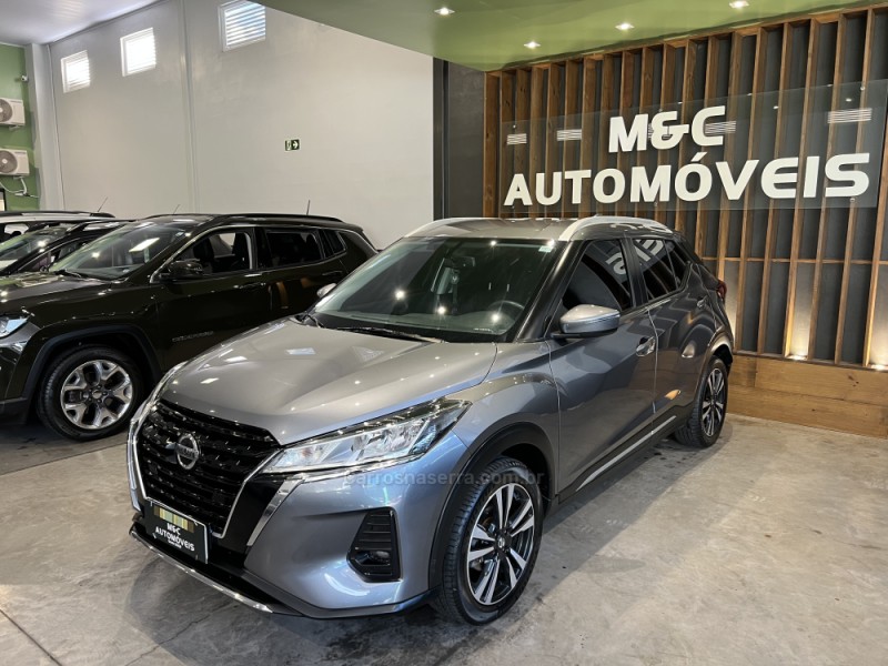 kicks 1.6 advance 16v flex 4p automatico 2022 caxias do sul