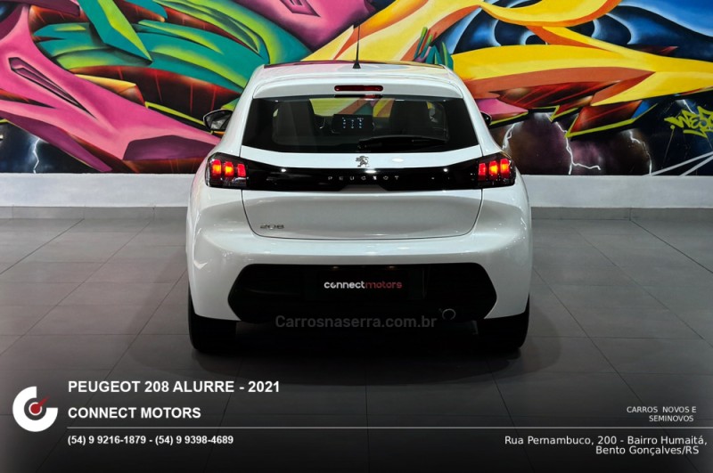 208 1.6 ALLURE 16V FLEX 4P AUTOMÁTICO - 2021 - BENTO GONçALVES