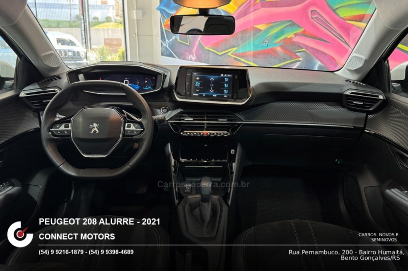 208 1.6 ALLURE 16V FLEX 4P AUTOMÁTICO - 2021 - BENTO GONçALVES