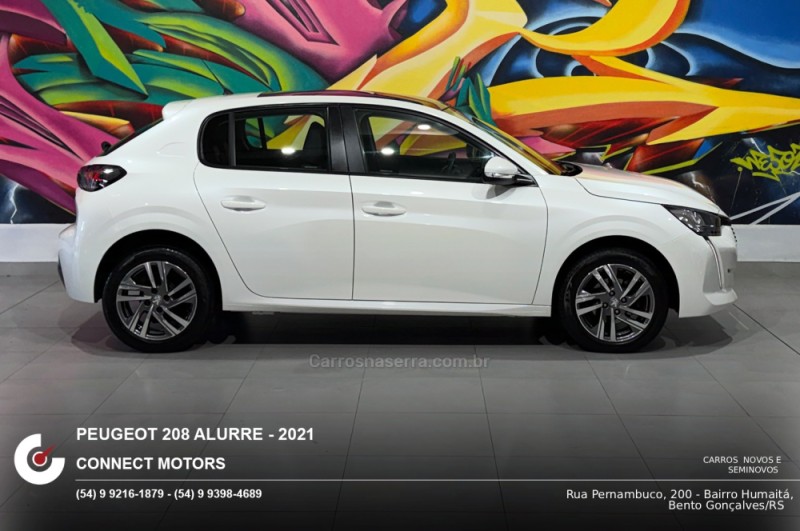 208 1.6 ALLURE 16V FLEX 4P AUTOMÁTICO - 2021 - BENTO GONçALVES