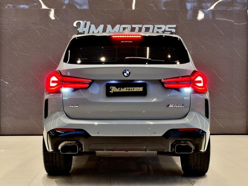 X3 3.0 M40I TURBO V6 24V GASOLINA 4P AUTOMÁTICO - 2023 - CAXIAS DO SUL